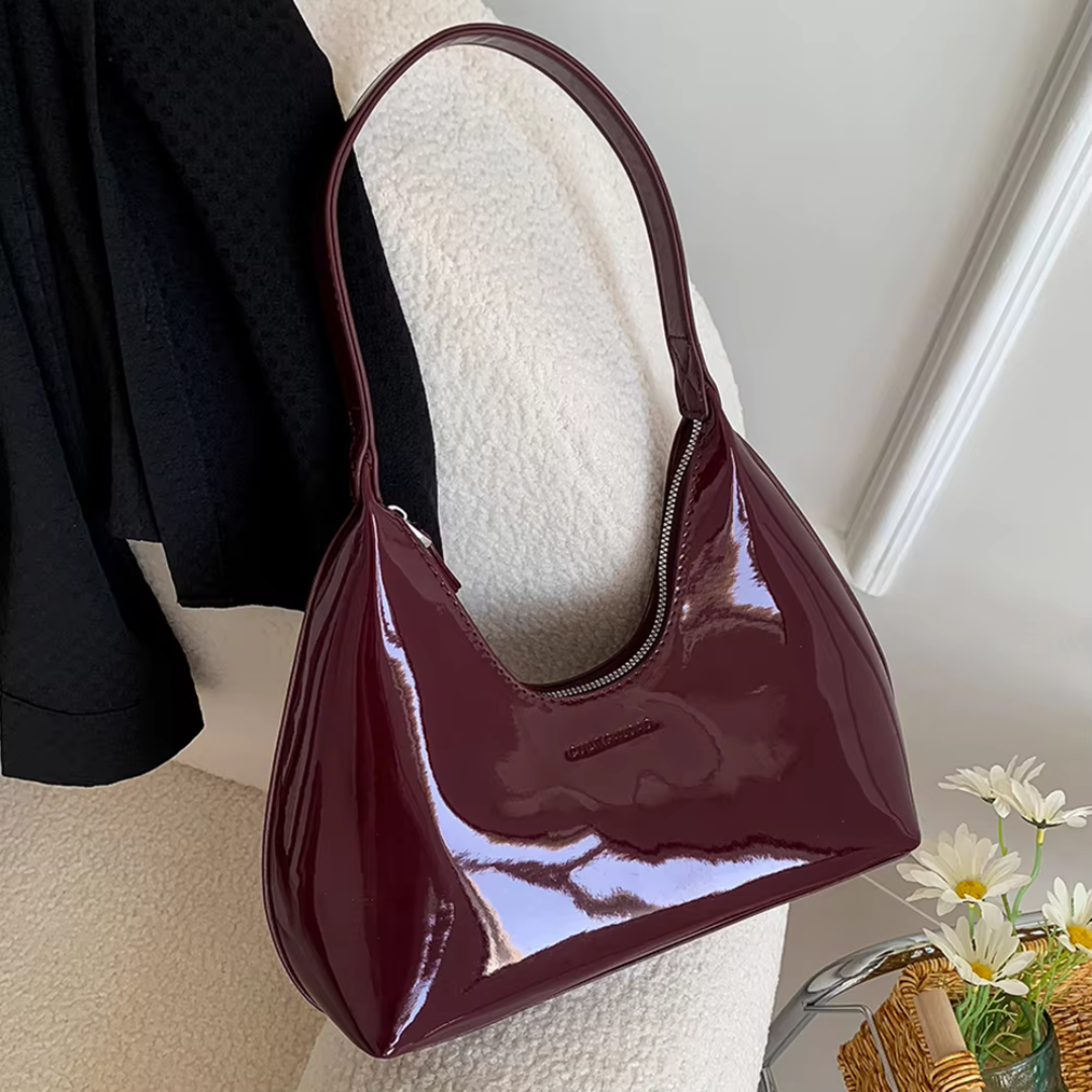 The B - Burgundy Bay Bag