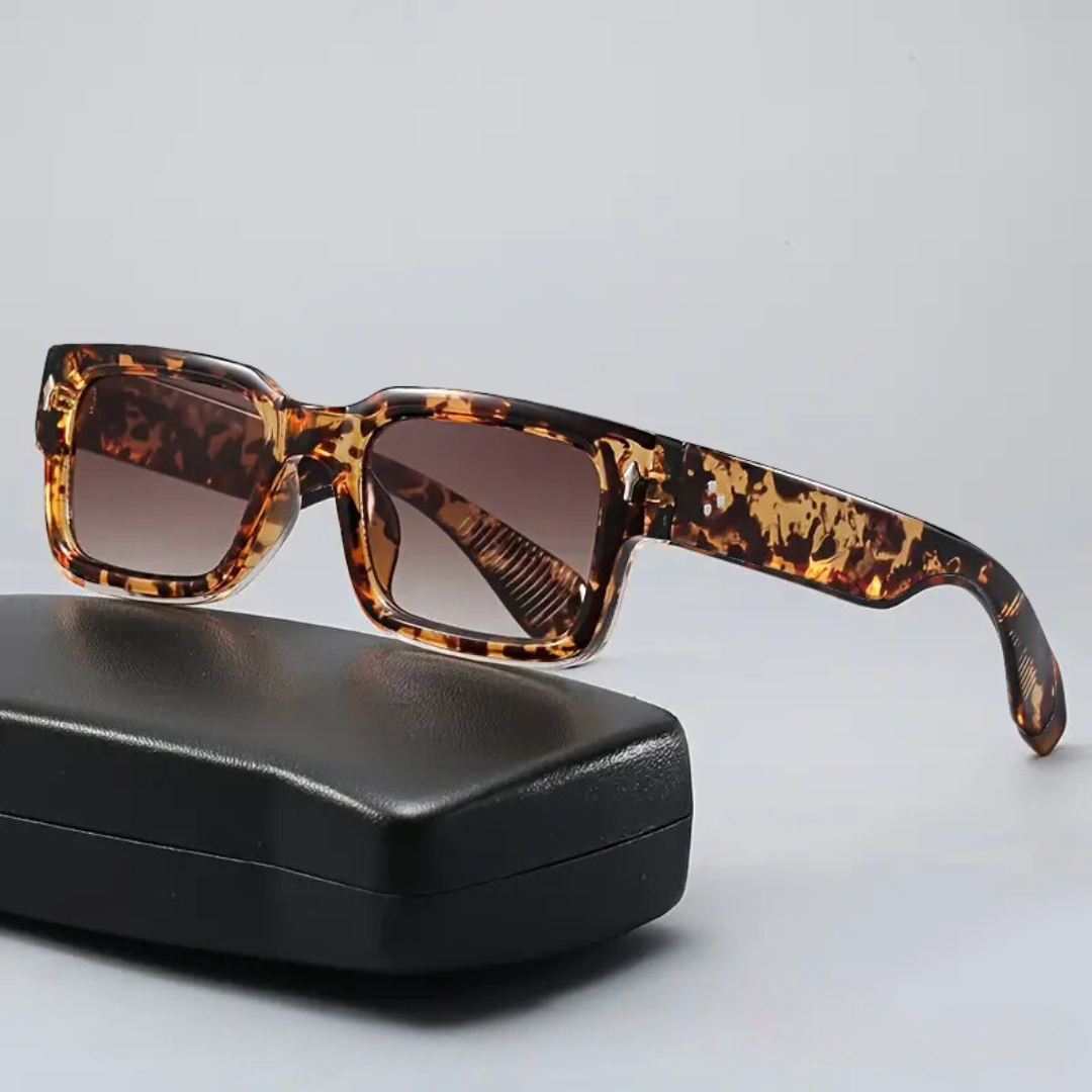 The Tortoise Luxe – Square Frame Sunglasses