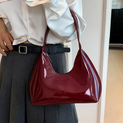 The B - Burgundy Bay Bag