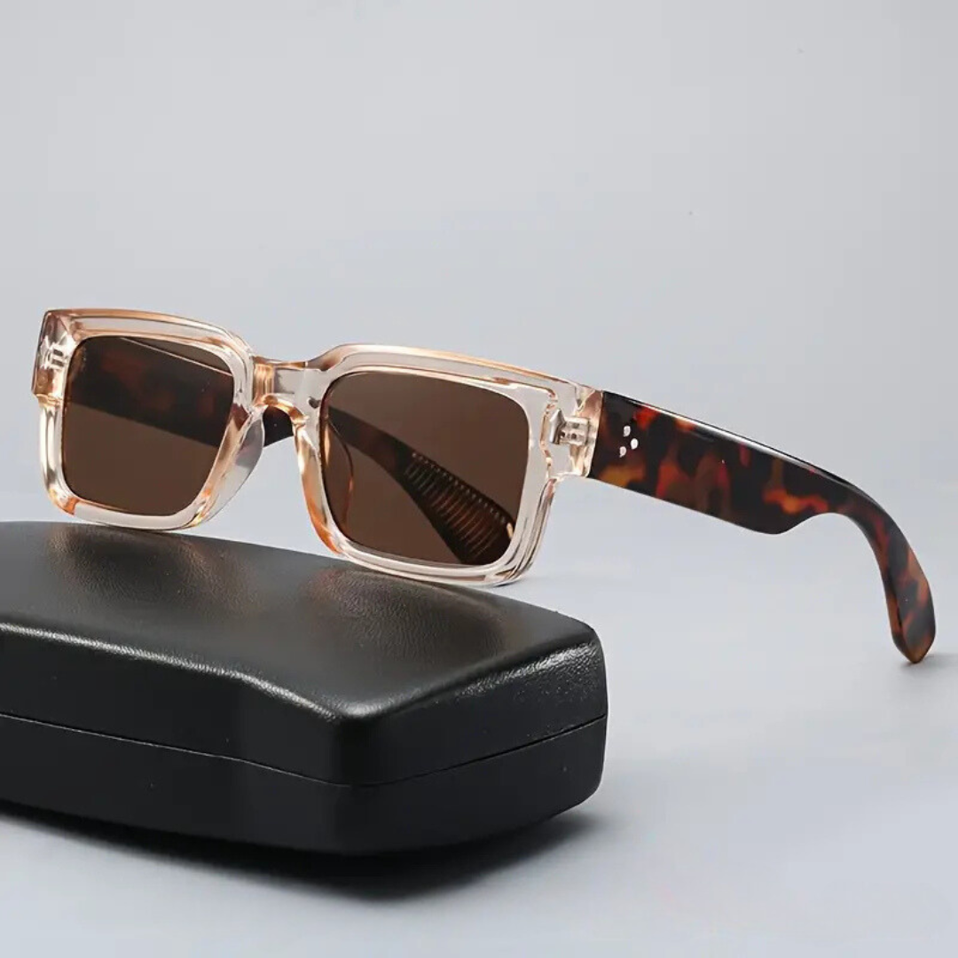 The Tortoise Luxe – Square Frame Sunglasses